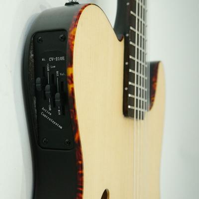SCHECTER OL-FL-N SNTL エレクトリッククラシックギター プリアンプ画像
