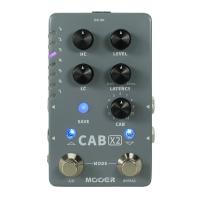 Mooer CAB X2 スピーカーシミュレーター ギターエフェクター