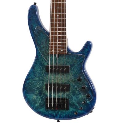 APII AVB-4295BP/MH AZBL 5弦エレキベース ボディアップの画像