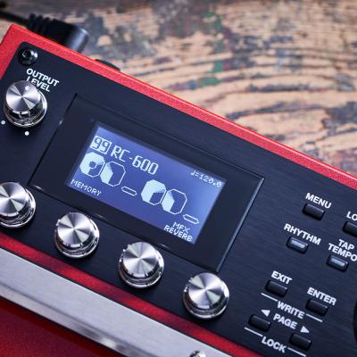 BOSS RC-600 Loop Station ループステーション ルーパー ギターエフェクター ディスプレイ