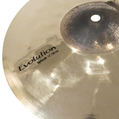 SABIAN HHX-12EVSP-B HHX EVOLUTION SPLASH 12インチ スプラッシュシンバル ロゴ部画像