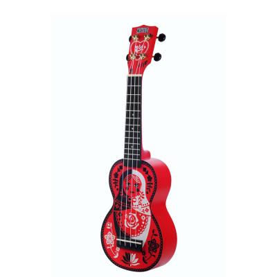 MAHALO MA1 RD ソプラノウクレレ 全体像