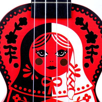 MAHALO MA1 RD ソプラノウクレレ ボディアップ