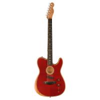 Fender American Acoustasonic Telecaster Crimson Red エレクトリックアコースティックギター
