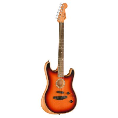Fender American Acoustasonic Stratocaster 3-Color Sunburst エレクトリックアコースティックギター 全体像