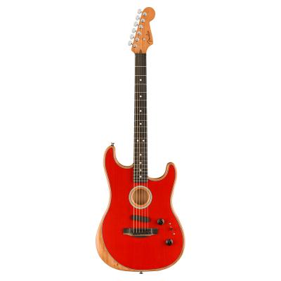 Fender American Acoustasonic Stratocaster Dakota Red エレクトリックアコースティックギター