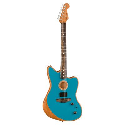 Fender American Acoustasonic Jazzmaster Ocean Turquoise エレクトリックアコースティックギター 全体像