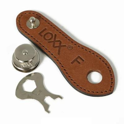 LOXX LOXX Music Box Adapter“F” Brown ギターストラップ レザーアダプター