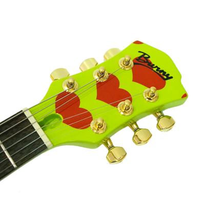 BURNY by FERNANDES GH-Jr. hideモデル スピーカー内蔵ミニギター ヘッド画像