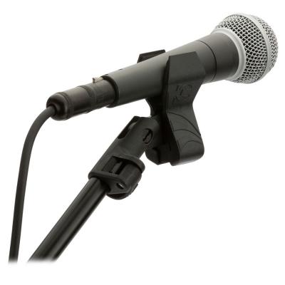 HERCULES MH100B EZ MICROPHONE CLIP マイクホルダー 使用例