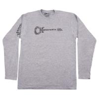 Charvel Headstock Long Sleeve T-Shirt Gray Lサイズ 長袖 Tシャツ