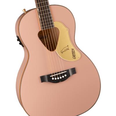 GRETSCH G5021E Rancher Penguin Parlor Acoustic/Electric Shell Pink エレクトリックアコースティックギター アップ画像