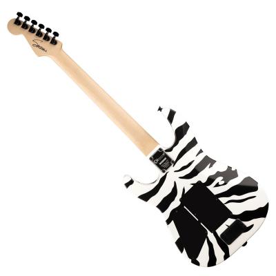 Charvel Satchel Signature Pro-Mod DK22 HH FR M Satin White Bengal エレキギター 背面全体画像