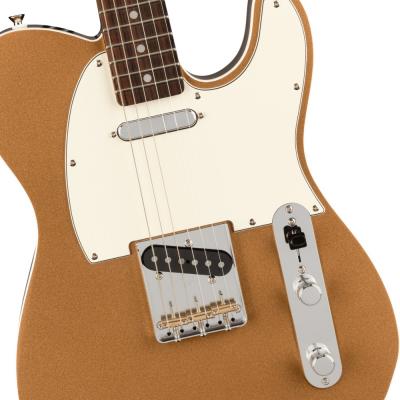 Fender JV Modified ’60s Custom Telecaster Firemist Gold エレキギター ボディトップアップ画像