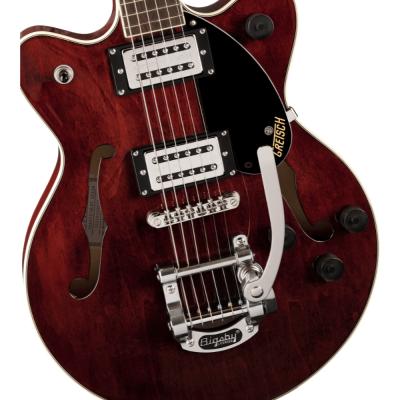 GRETSCH G2655T Streamliner Center Block Jr. Double-Cut with Bigsby WLNT エレキギター ボディトップ画像