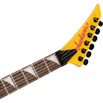 Jackson X Series Dinky DK3XR HSS Caution Yellow エレキギター ヘッド画像