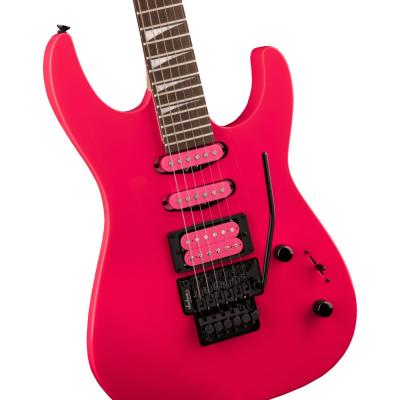 Jackson X Series Dinky DK3XR HSS Neon Pink エレキギター ボディアップ画像