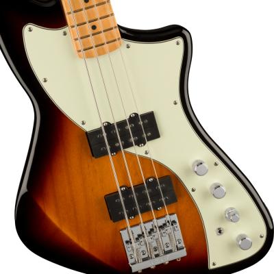 Fender Player Plus Active Meteora Bass 3-Color Sunburst エレキベース ボディトップアップ画像