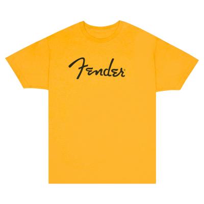Fender Spaghetti Logo T-Shirt Butterscotch XXL Tシャツ 半袖