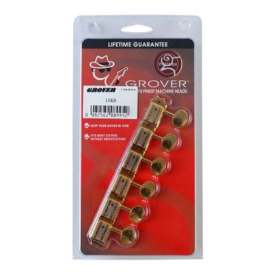 GROVER 133G6 Gold Deluxe Guitar Machines 133 Series ギター用ペグ