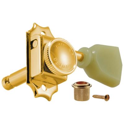 GROVER 533GK Gold Keystone Button 3:3 Vintage Locking 533 Series ギター用ペグ