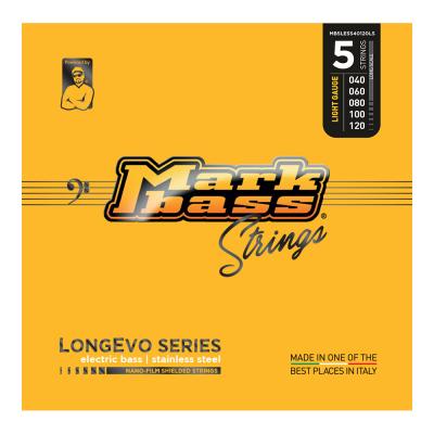 Markbass Strings MAK-S/5LESS40120 LONGEVO Series nano film stainless 40-120 5弦ベース弦