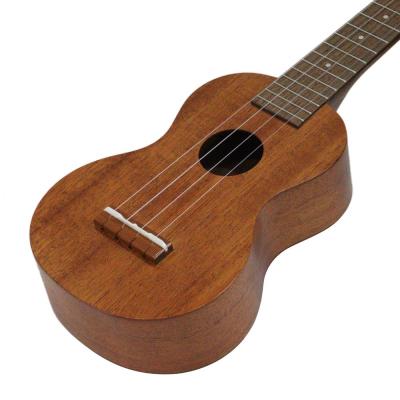 Famous AGセット FS-1G ソプラノウクレレ ケース/教則本/チューナー付き4点セット 本体・ボディ