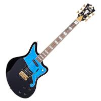 D’Angelico Deluxe Bedford BK with Blue Pearl Pickguard TR エレキギター