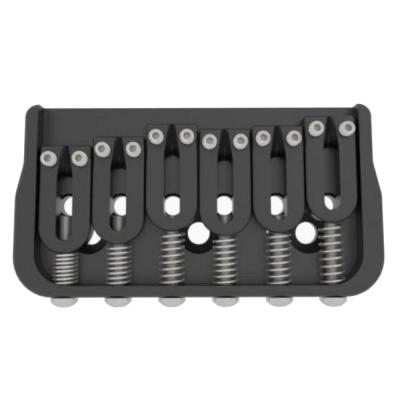 HIPSHOT 6 String Fixed Guitar Bridge Black 0.175 ギター用ブリッジ