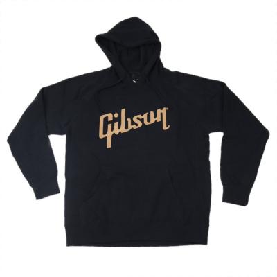 GIBSON GA-LC-HDPOLGMD Logo Hoodie Black MD パーカー Mサイズ 長袖