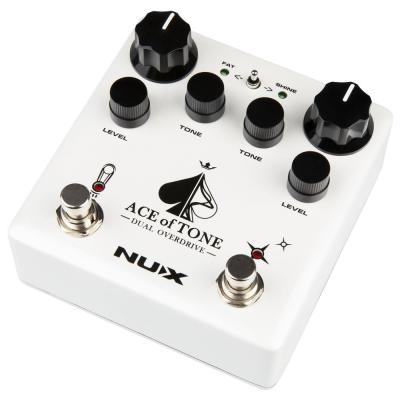 NUX ACE of TONE Dual Overdrive オーバードライブ ギターエフェクター 全体像