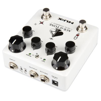 NUX ACE of TONE Dual Overdrive オーバードライブ ギターエフェクター 全体像