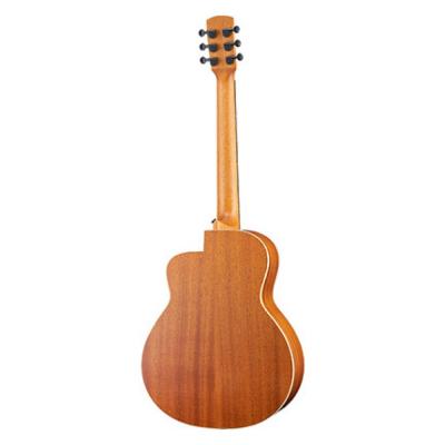 aNueNue Bird Guitar aNN-M1E ミニアコースティックギター ピックアップ付き 背面