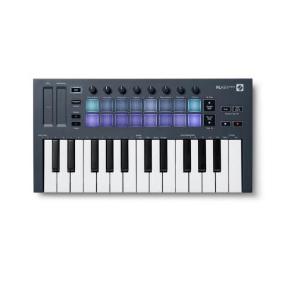 novation FLkey Mini USB MIDIキーボード 25鍵盤 ミニ鍵盤 全体画像
