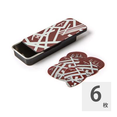 JIM DUNLOP EVHPT07 EVH Shark Pick Tin ピックケース&ギターピック6枚入り