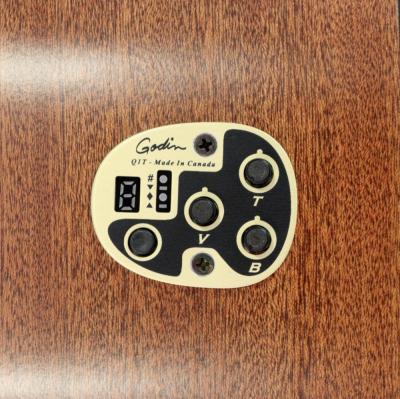 Godin Metropolis Composer Q1T エレクトリックアコースティックギター 正規輸入品 コントロール部の画像
