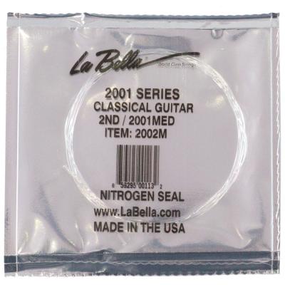 La Bella 2001 Medium Tension 2弦 0.0335 クラシックギターバラ弦