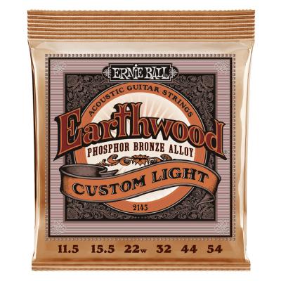ERNIE BALL 2145 EARTHWOOD CUSTOM LIGHT 115-54 PHOSPHOR BRONZE アコースティックギター弦