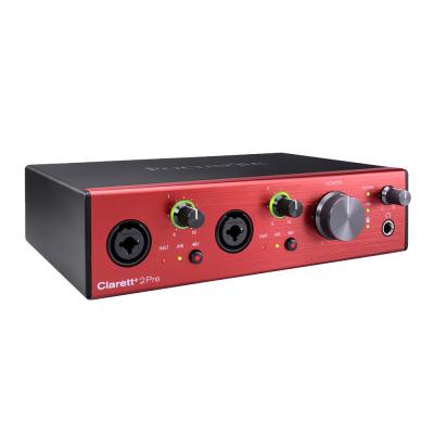 FOCUSRITE Clarett+ 2Pre 10-in 4-out Audio-Interface オーディオインターフェイス