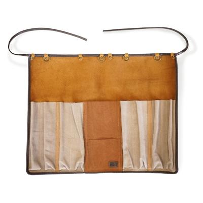 PDH Leather Drum stick bag SW-DSB-415A Tan レザー製 スティックケース キャンバスバッグ付き レザースティックケース