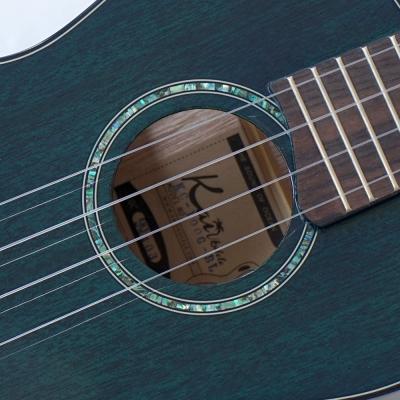 Kai Ukulele KC-100G/BL コンサートウクレレ ソフトケース付き サウンドホール