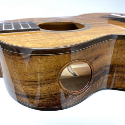 Kai Ukulele KT-5000R テナーウクレレ ソフトケース付き サイドサウンドホール画像