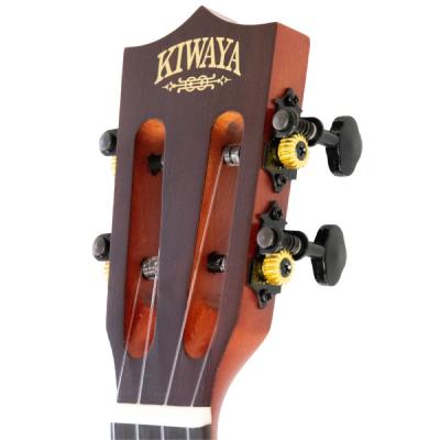 KIWAYA KTU-1 初心者セット テナーウクレレ ケース/チューナー/教則本付きセット ウクレレヘッド画像