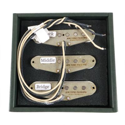 JUNTONE PICKUPS ST Modern Set White Cover エレキギター用ピックアップセット 裏側
