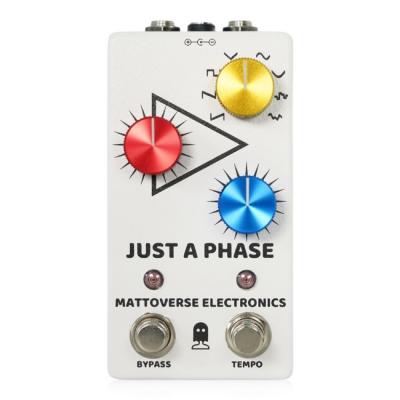 Mattoverse Electronics Just A Phase White フェイザー ギターエフェクター