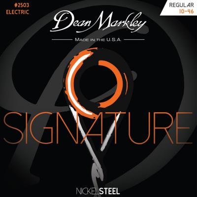 Dean Markley DM2503 NICKEL STEEL Signature REGULAR 10-46 エレキギター弦