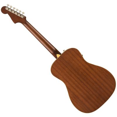 Fender FSR Malibu Player SHP WN エレクトリックアコースティックギター バック画像