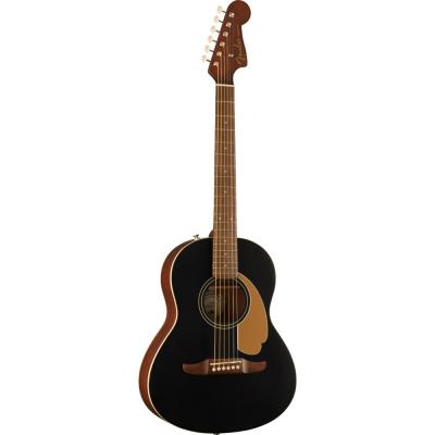 Fender FSR Sonoran Mini BLK WN アコースティックギター 斜めアングル画像