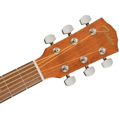 Fender FA-15 3/4 Scale Steel BLACK W/BAG WN アコースティックギター ヘッド画像