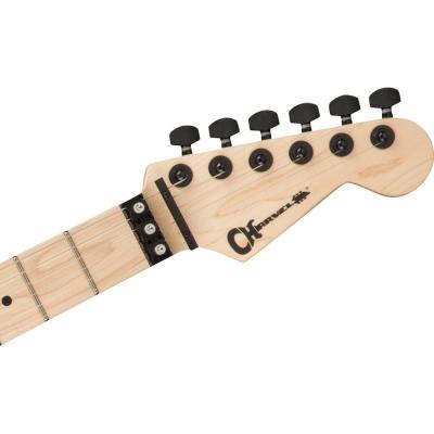 Charvel Jim Root Signature Pro-Mod San Dimas Style 1 HH FR M Satin Black エレキギター ヘッド画像